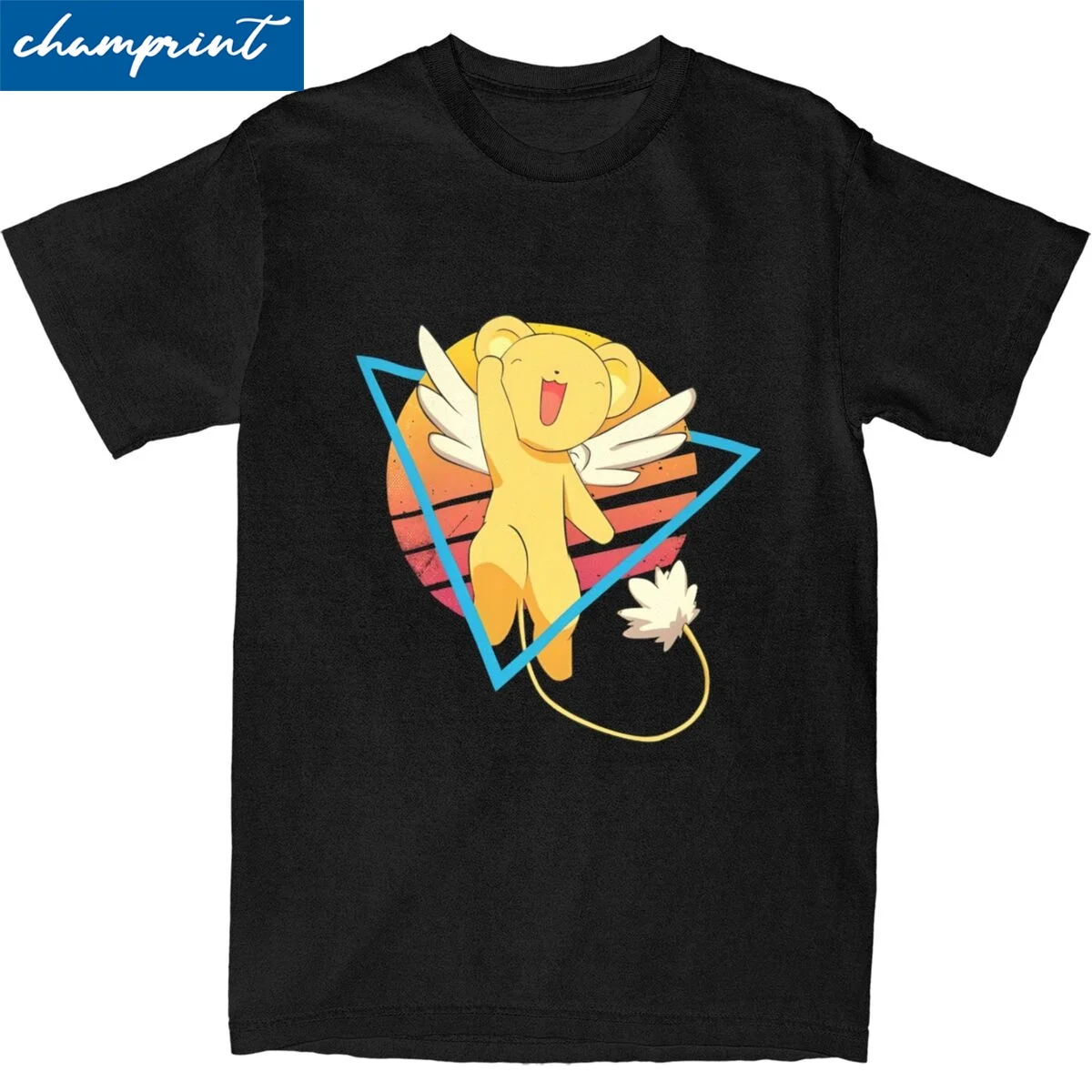 Cardcaptor Sakura Cerberus Cute Japanese Manga Tshirts For Men Women Cotton Clothing Harajuku O-neck Short Sleeve