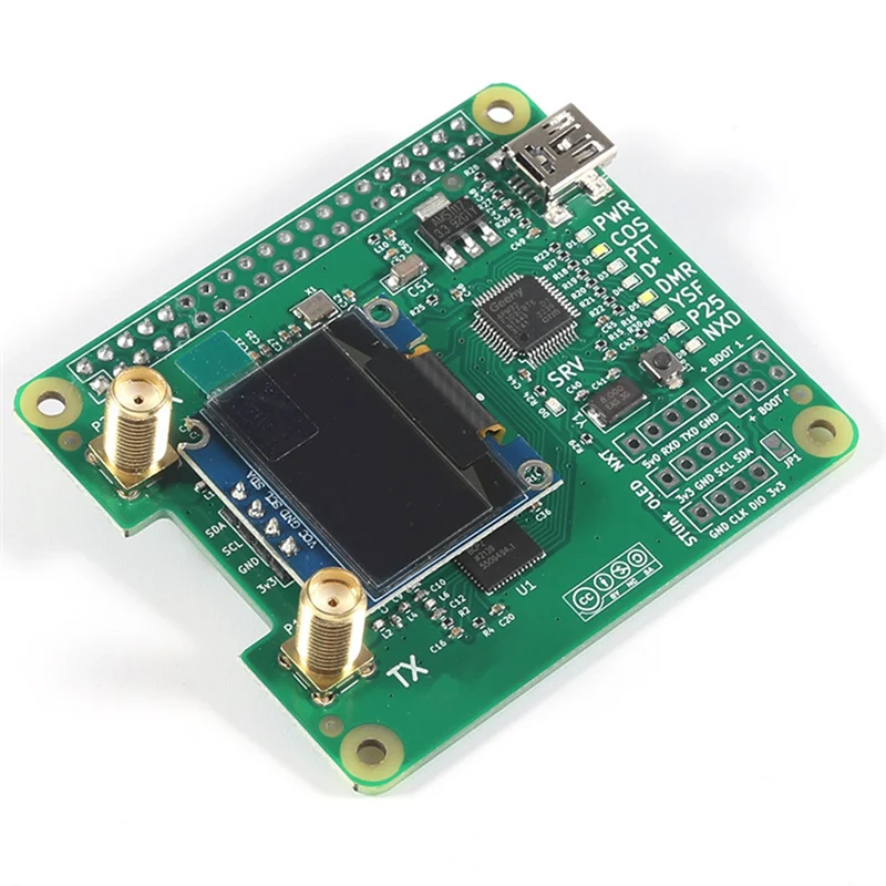 AC56-Extended Mmdvm Hotspot Duplex Mmdvm With Screen Multi-Function Convenience Module With Usb Version