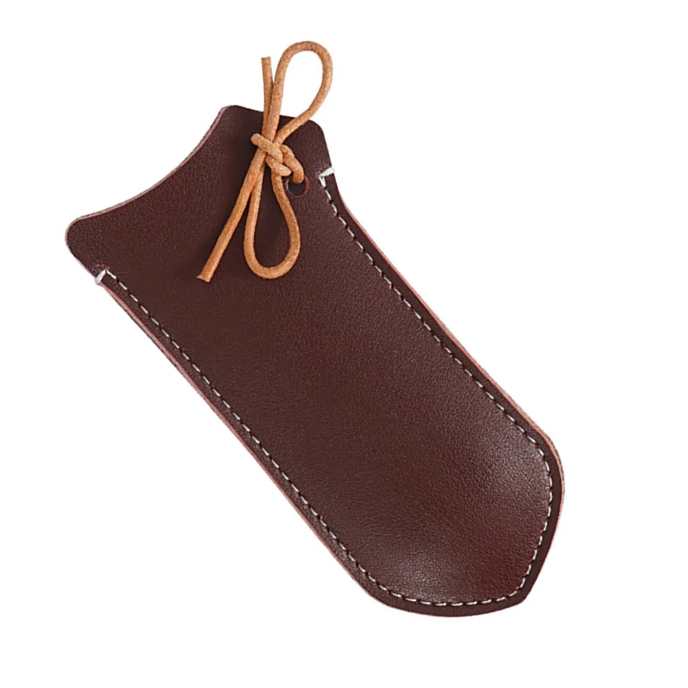 

Cowhide Pan Handle Holder Heat Resistant Insulation Cover Anti-Scalding Sleeve for Cookware Pots Small Frying Pans