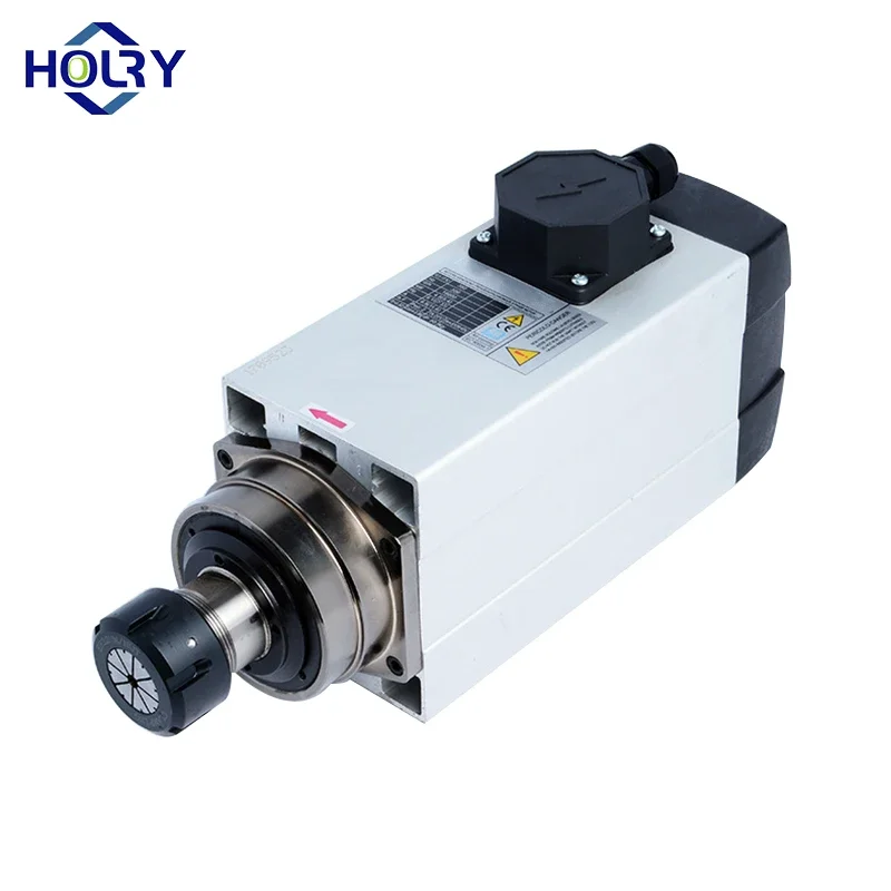 Factory direct sale ATC air  cooled 12KW  380V  ISO30  CNC Spindle motor for milling