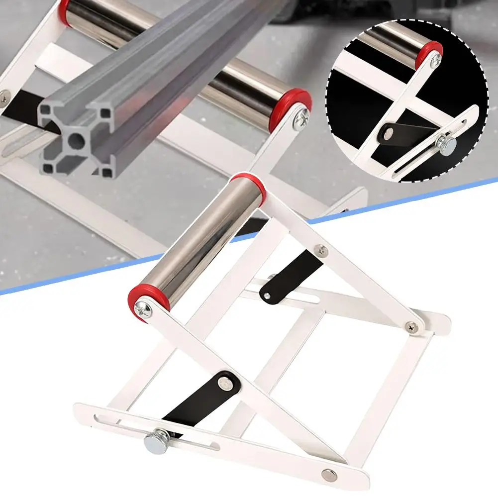 

Adjustable Cutting Machine Support Frame Material Support Bracket For Cutting Machine Cutting Lift Table Stand Workbench Li U2y7