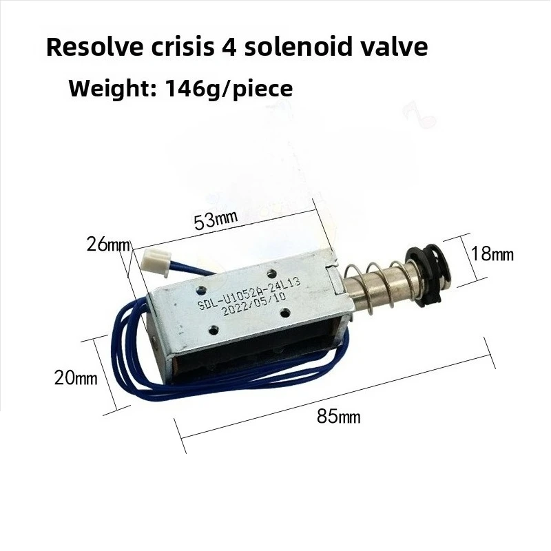 Arcade Crisis Resolve Accessories 5 Gun Line 4 Solenoid Valve Light Eye Gun Line Trigger Spring Time Warrior Shooting Game view 3