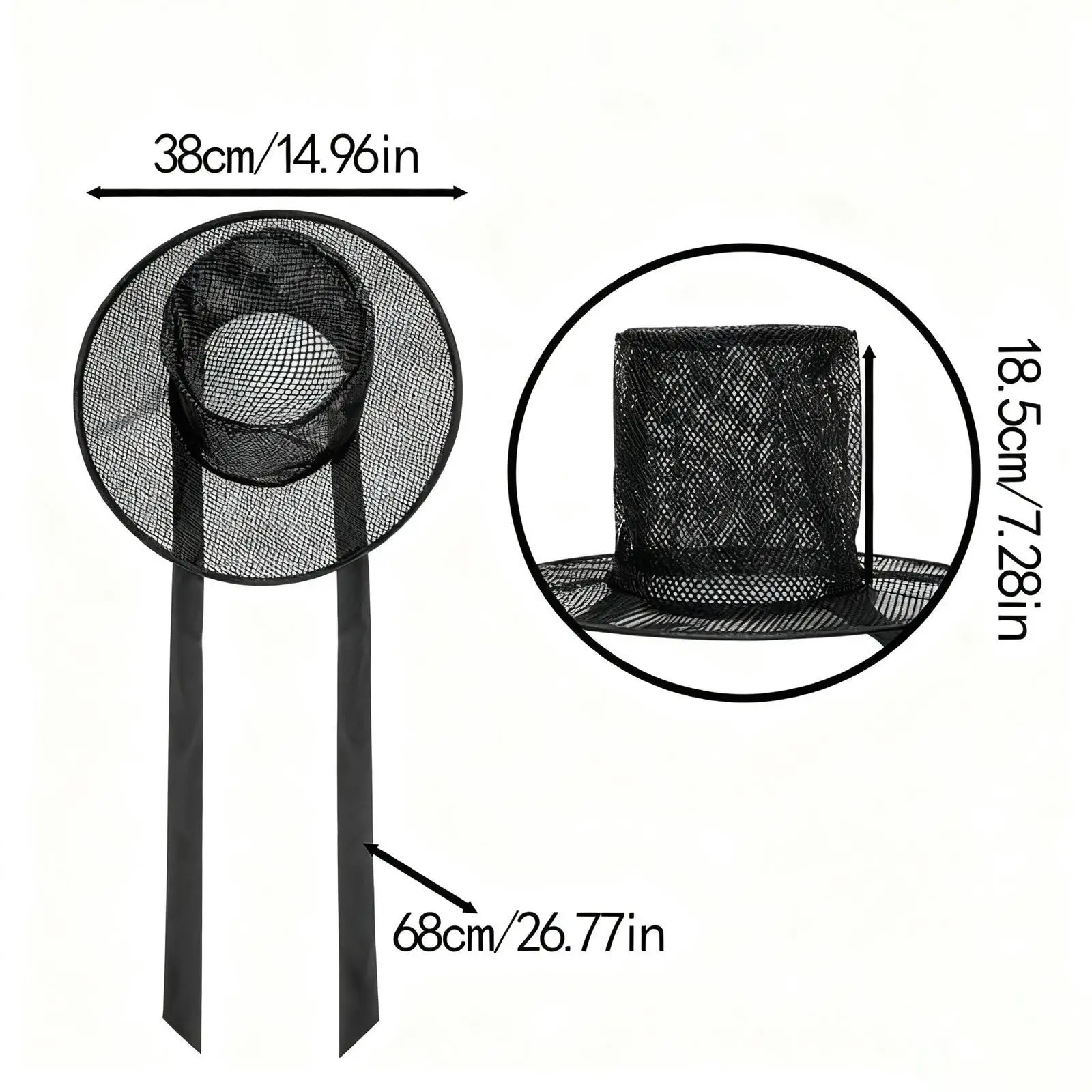 قبعة كورية تقليدية متعددة الاستخدامات لأغطية الرأس لكرنفالات أداء المسرح #6
