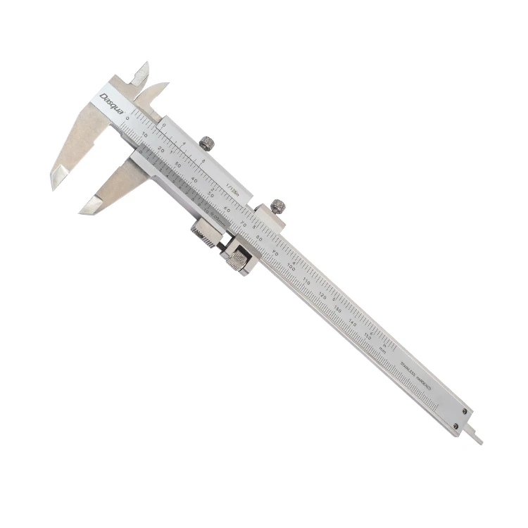 Dasqua Stainless Steel Calibre De 300 mm 0.02 Graduation 0-150mm Calibrator 0-200mm Pied a Coulisse 0-6 Inch Caliper Vernier