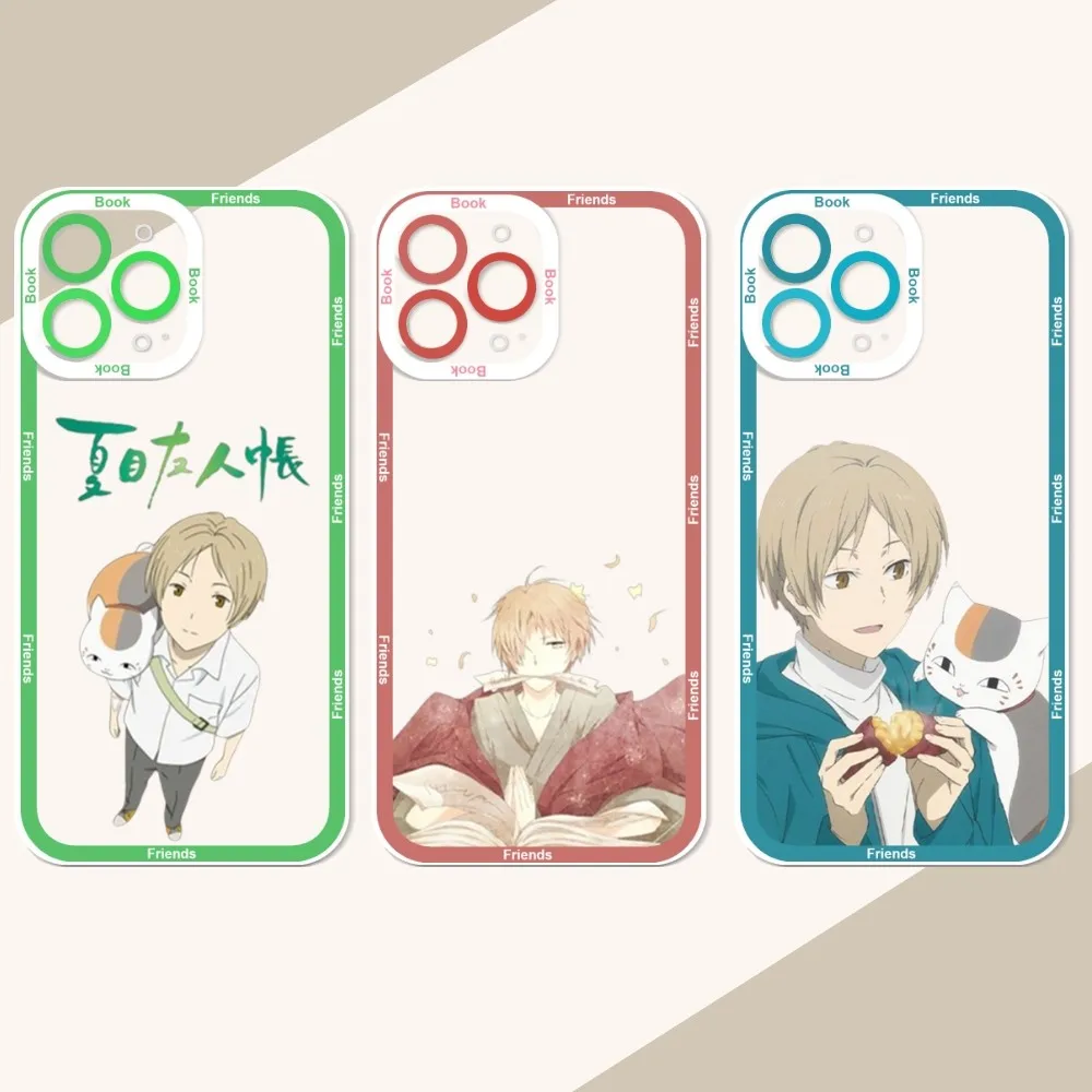 N-Natsume's B-Book Of F-Friends Phone Case For IPhone 12 11 13 14 Pro Max XR XS Max X SE2020 7 8 Plus Case