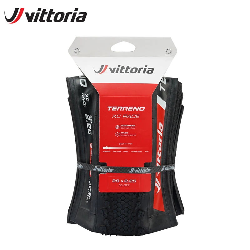 

Vittoria Original Terreno XC Race Mountain Bike Tubeless Tire Hardpack Fine Loose Bicycle Tyre 29x2.25 Foldable BMX Tires