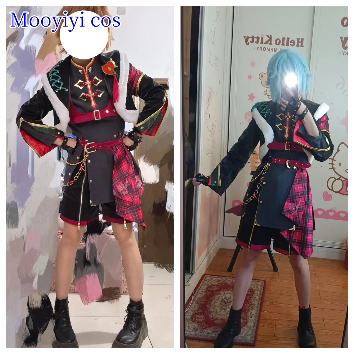 

Ансамбль звезд, новый nito nazuna/Tenma Mitsuru/Shino Hajime/Mashiro Tomoya, карнавальный костюм на Хэллоуин, Рождество, изысканный реквизит