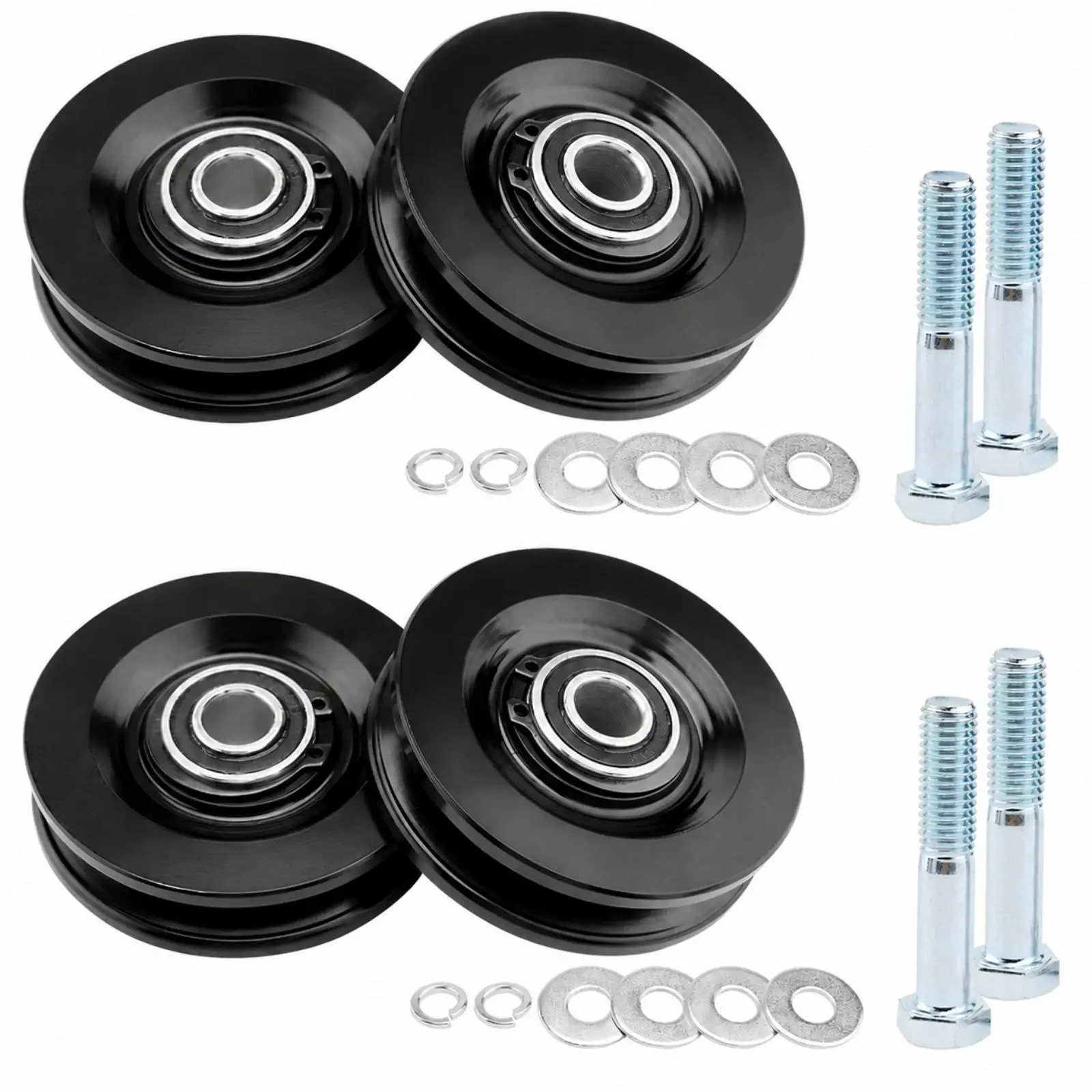 4 Pieces Replacement Part Easy Installation TranzSporter Replacement Roller for Service Technicians, Workshops