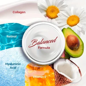 레티놀과 히알루 론산을 가진 얼굴을위한 콜라겐 크림, 낮 밤 콜라겐 안티 노화 스킨 케어 얼굴 보습제 12 최고의 판매 주간과 밤 페이스 크림 - №12