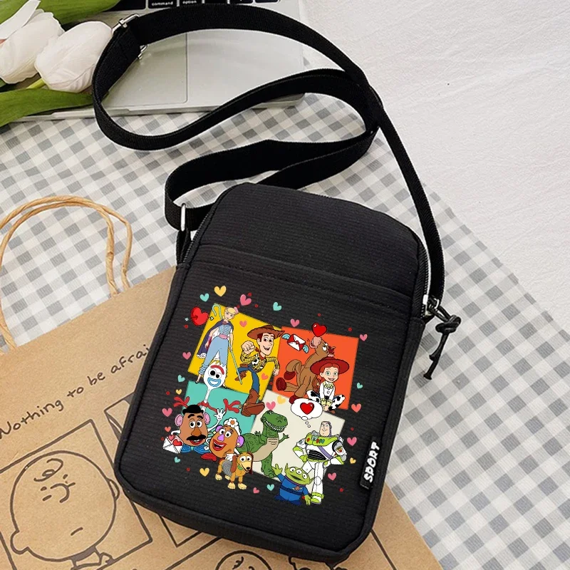 

Crossbody Bag Toy Story Cartoons Buzz Lightyear Fashion Shoulder Bags Tote-Bag Handbags Kawaii Underarm Casual Bags Collocation