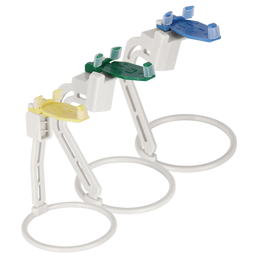 3pcs/set Dental X-Ray Sensor Positioner Holder Dental Lab Digital X-Ray Film Locator Dentist Portable Plastic Positioning Tools