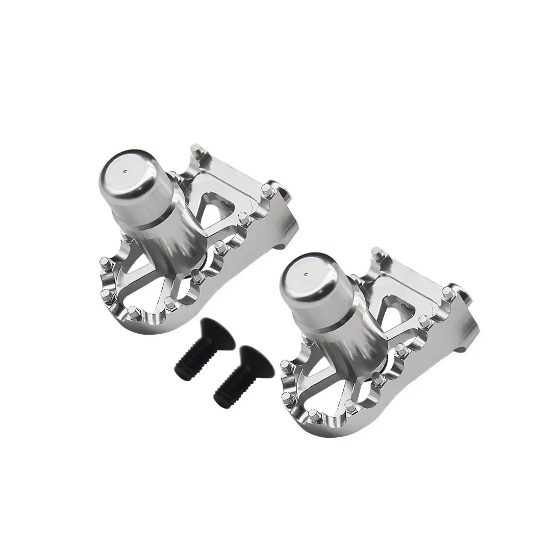 Hot Racing gefreesde aluminium replica voetsteunen voor 1/4e schaalLosi Promoto-MX motorfiets