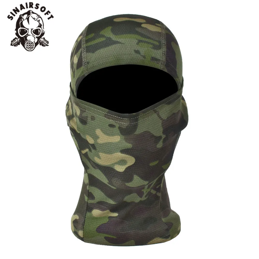 

Windproof Tactical Mask Outdoor Balaclava Head Hood Half Face Windproof Headgear Airsoft Hunting Shoot CS Game Sunscreen Cap