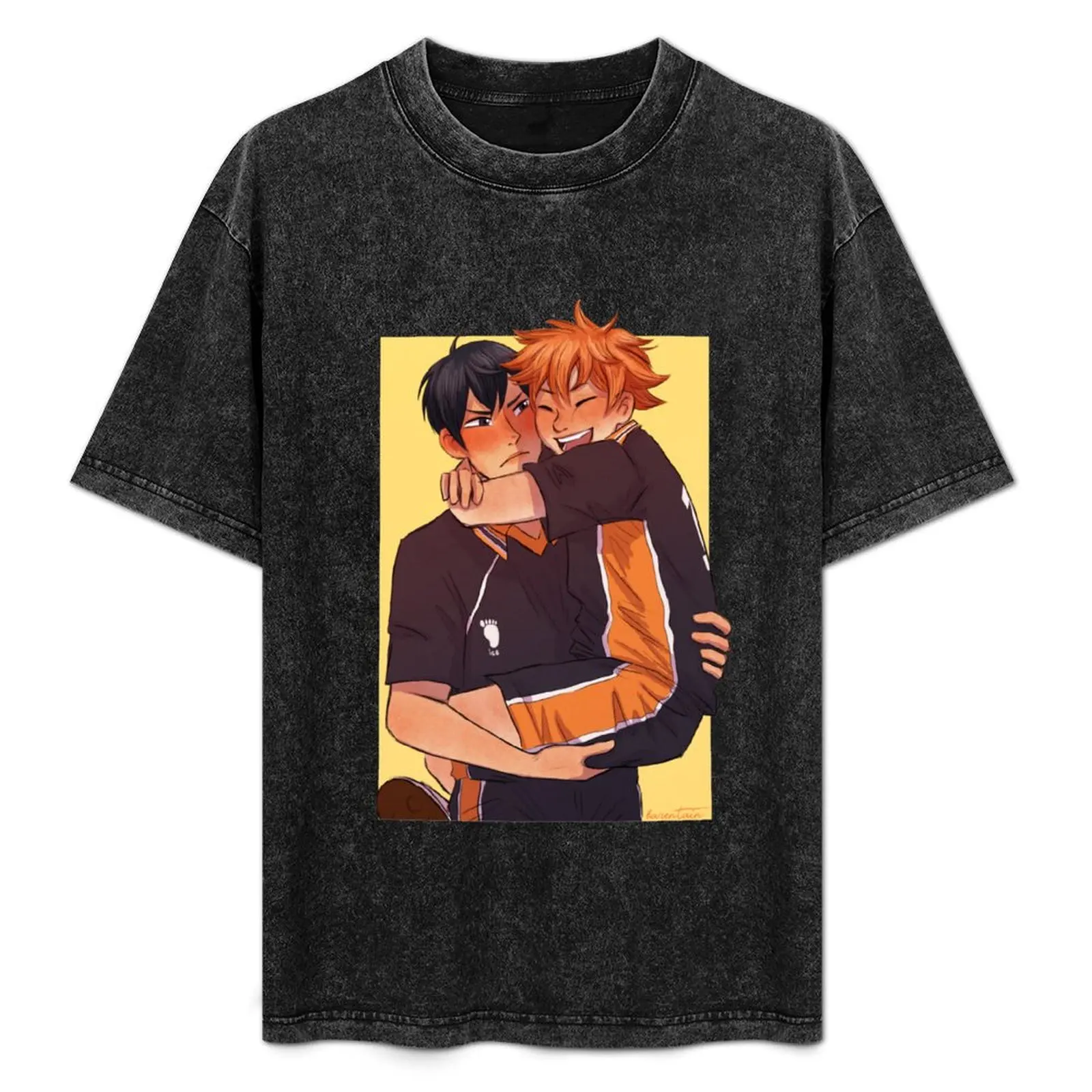 kagehina T-Shirt Classic Graphic Short Sleeve Top