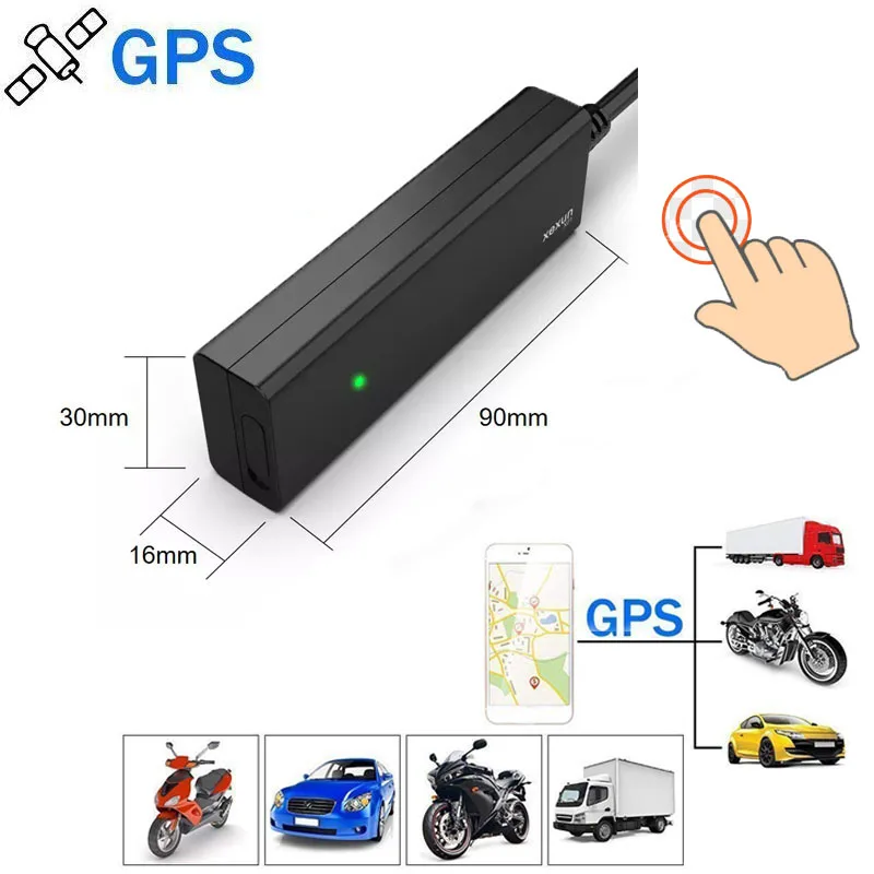 Przewodowy lokalizator satelitarny Urządzenie lokalizujące 4G GPS Wodoodporny lokalizator GPS IMEI Mini GPS do motocykla samochodowego