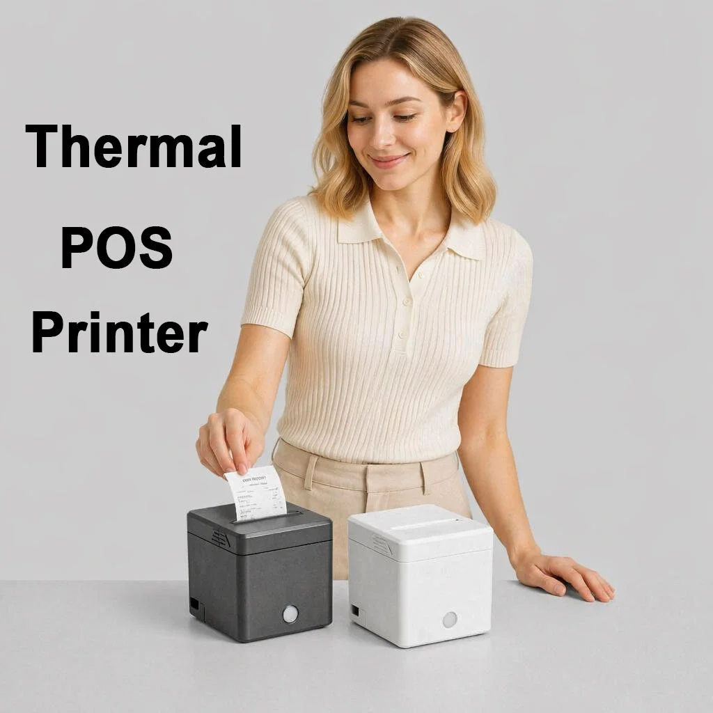 80mm BIll Printing Machine Thermal POS Receipt Printer with Auto Cutter Wireless Bluetooth Wifi Invoice Printer