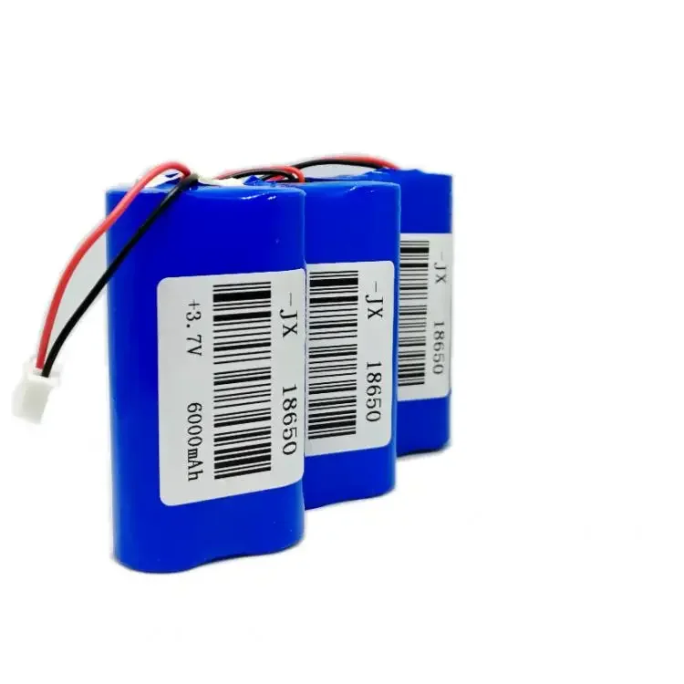 حزمة بطارية ليثيوم 3.7 فولت 18650 مكبر صوت، مشغل فيديو، ضوء LED، مكبر صوت بلوتوث، سعة كبيرة قابلة لإعادة الشحن.