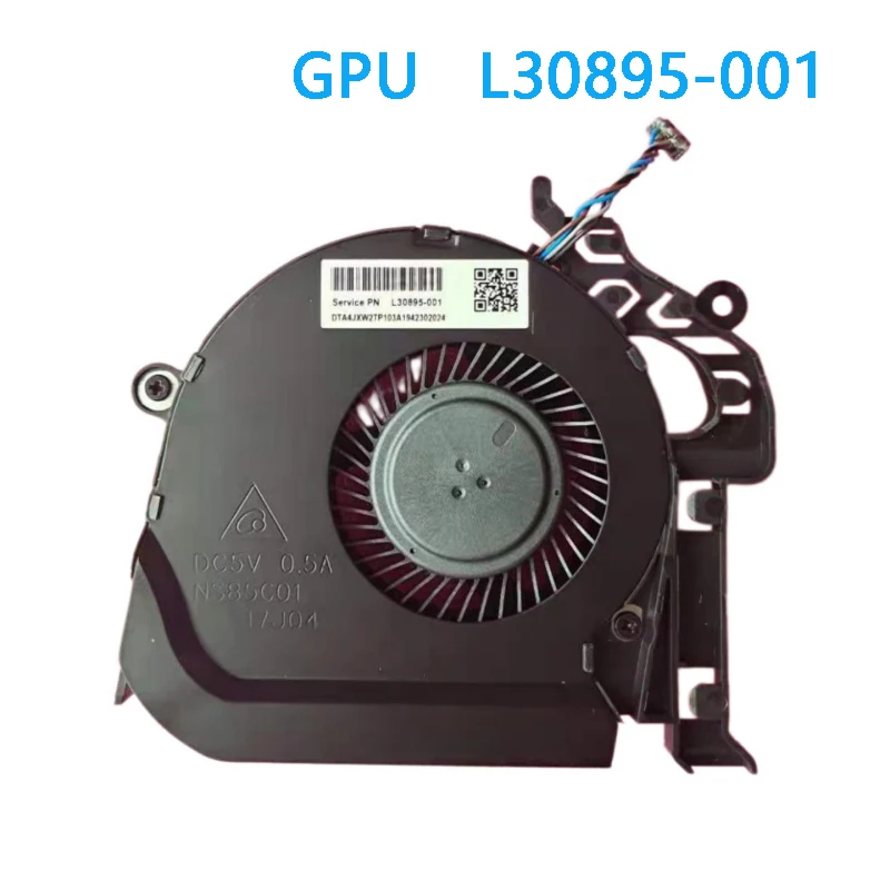 New Original LAPTOP CPU GPU Cooling Fan for HP ZBook Studio 15 G5 G6 L30894-001 L30895-001