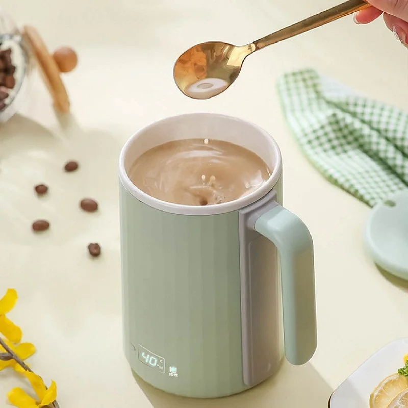 110V/220V Health Pot Portable Health Cup Non-stick Electric Stew Cup Multifunction Office Mini Tea Maker with Temperature Adjust