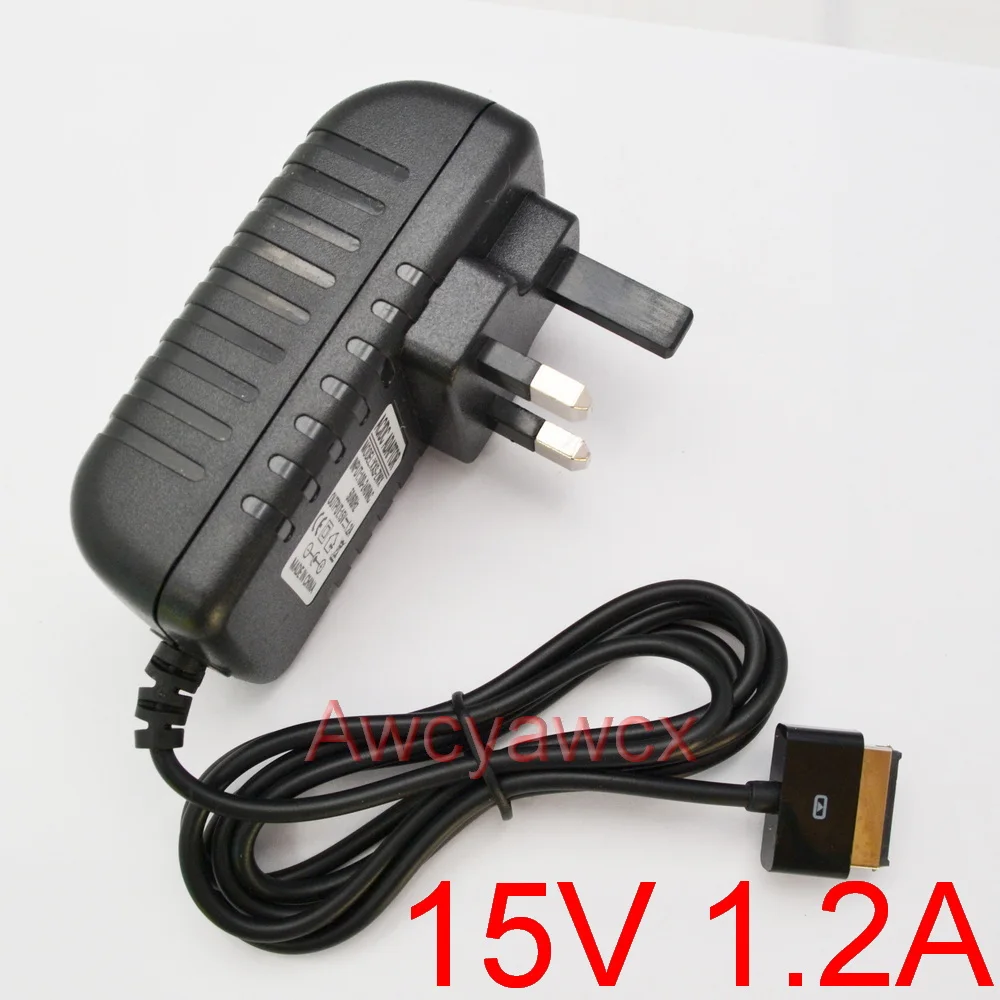 High quality 15V 1.2A Tablet Battery Charger for Asus Eee Pad Transformer TF700T TF101 TF201 TF300T TF301T