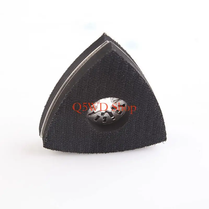 Q5WD Multi-tool 5x/Set Hook & Loop Sandpaper Triangular Sanding Pad for Angle Grinder