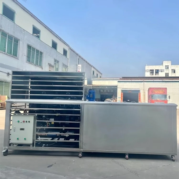 Premium Quality 2.5 Ton Solar Ice Block Making Machine Latest Model Low Energy Consumption Off Grid Cold Room Compatible