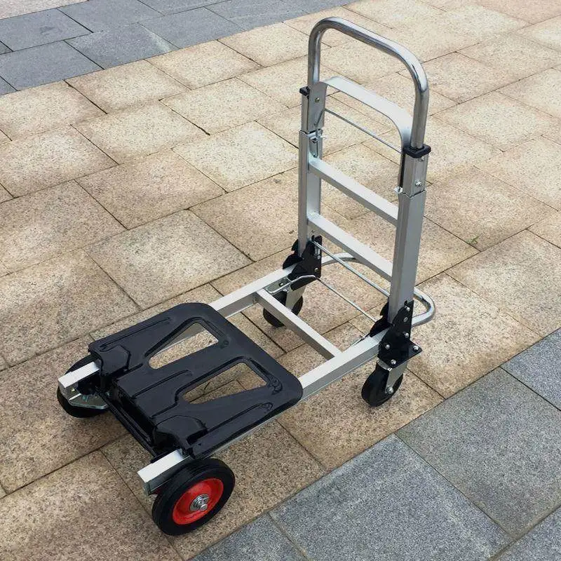 Folding trolley cart Portable cart Pull goods and move longer