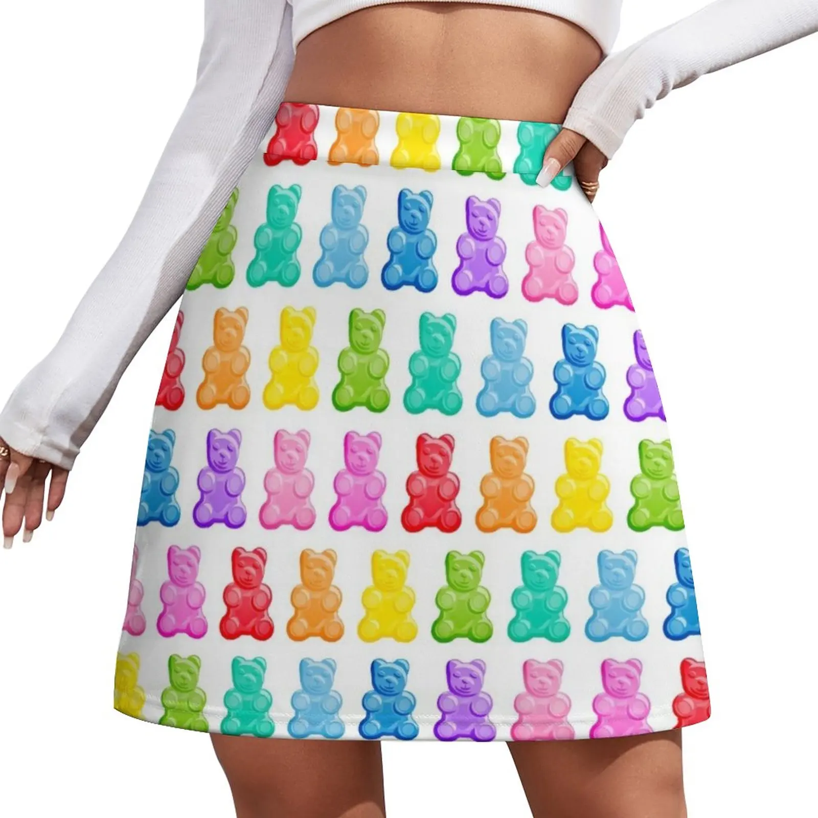 Gummy Bears Mini Skirt dresses for prom women's clothing summer 2023 novelties skirt women korean style skirt