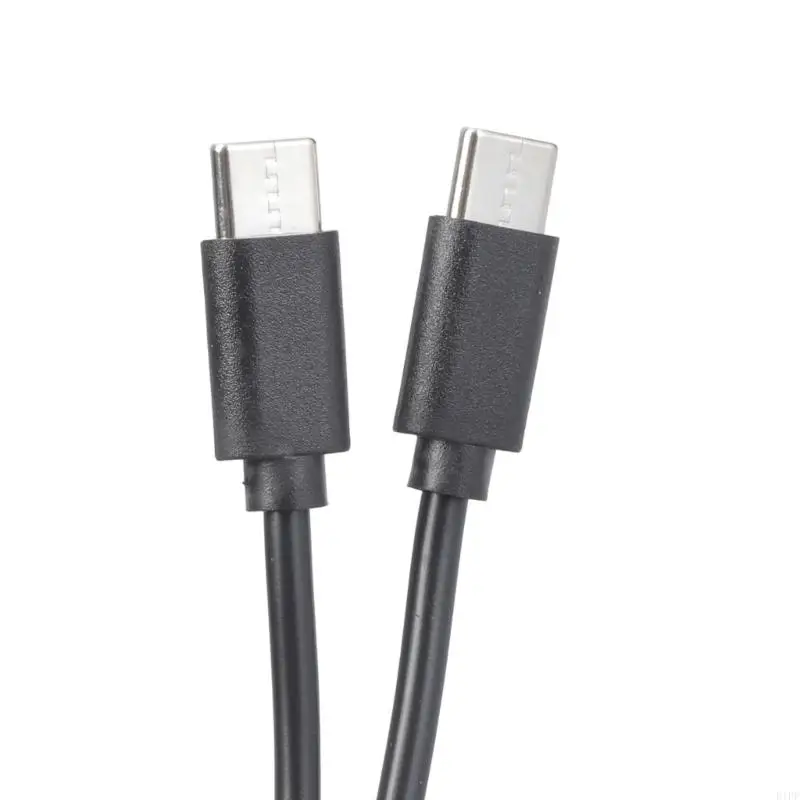 E1PF USB 5pin da femmina a 2xtype C Cavo alimentazione maschio con chiave commutazione per i telefoni giocattolo