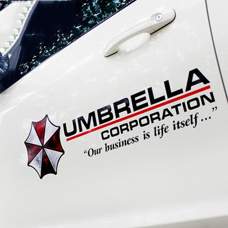 Cool Umbrella Car Vinyl Stickers Racing Wrap Waterproof Decals Cover Accessories For opel corsa,ford kuga,peugeot 307,suzuki - view 5