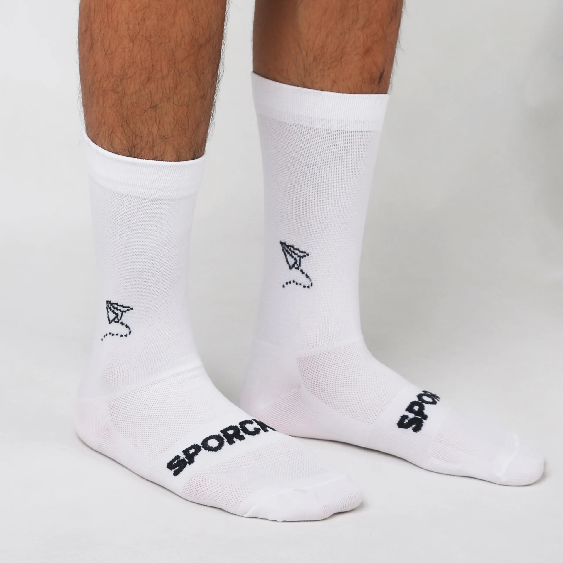 

Miosam Unisex Breathable socks Competitive cycling Paper airplane socks Compression Bicycle sport socks Quick-drying men's socks