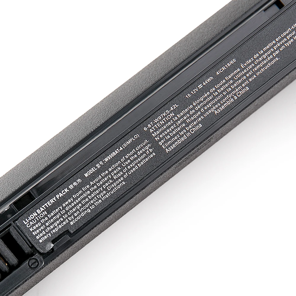 Keyuan W950BAT-4 Battery for laptop Clevo 6-87-W95KS-42F 6-87-W95KS W950BAT-4 W940JU W940LU W950JU W950TU W950BU W950KU W950LU - Image 2