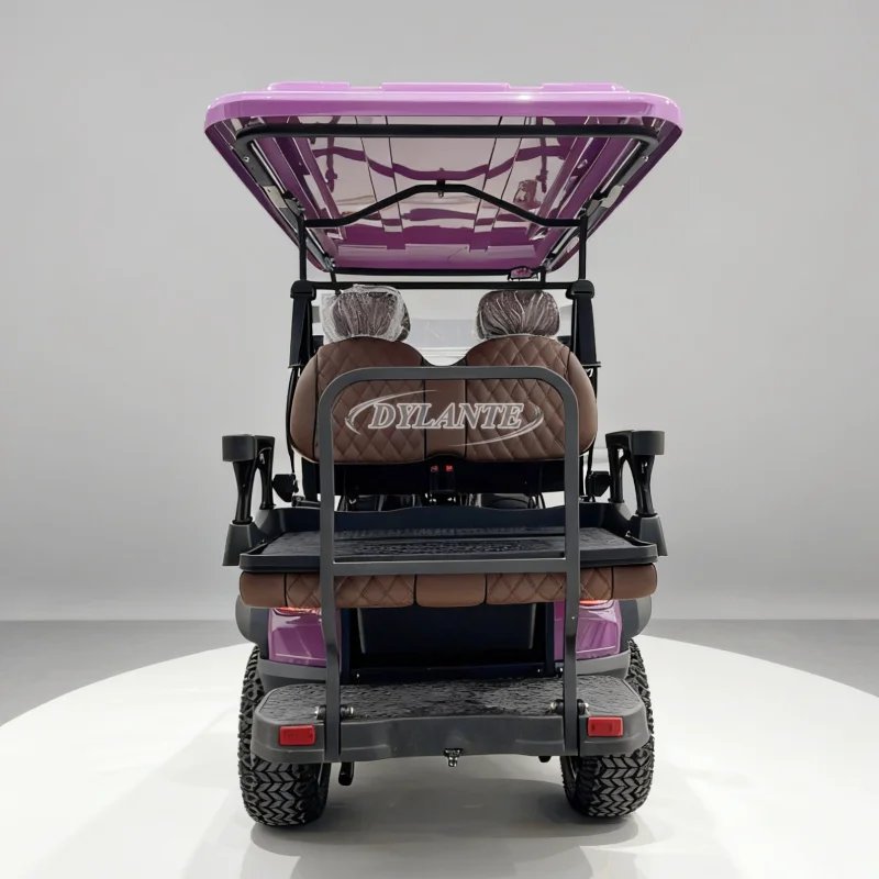 

China Factory Street Legal Electric Lithium Battery Golf Cart 4 6 Seater 5000W Sightseeing Scooter 4 Wheel Electric Golf Cart