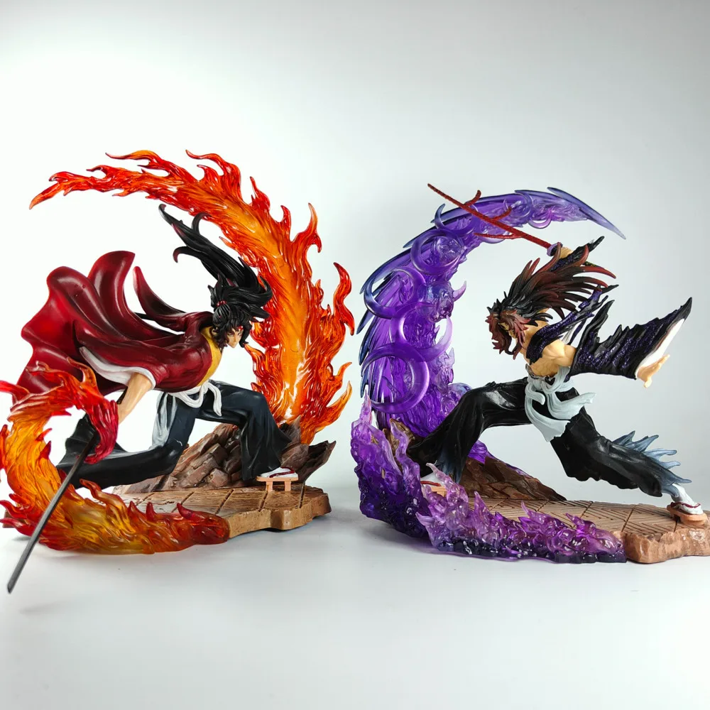 Demon Slayer Figures Kokushibo Yoriichi Anction Statue Battle PVC Model Tsugikuni Yoriichi Figur Collect Toys