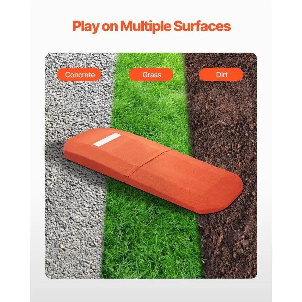 127 Inch Portable Pitching Mound Baseball Softball Outdoor Training Pitcher Aid