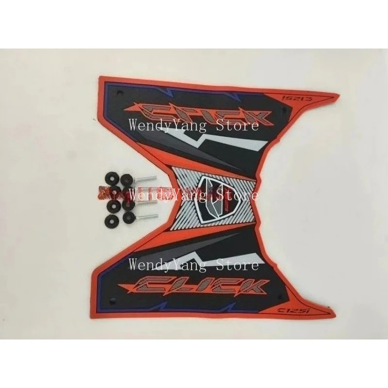 Suitable for Motorcycle Modification Accessories CLICK125 Foot Pad V1V2V3 Anti-skid Pedal Scooter Colored Foot Pad view 5