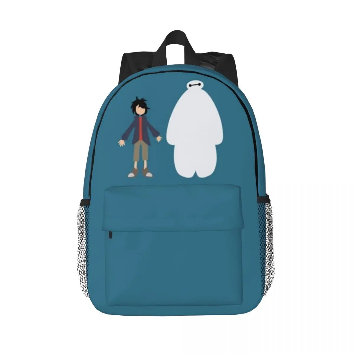 Big Hero 6 pour filles garçons sac à dos d'étudiant de grande capacité sac à dos léger et étanche 15 pouces