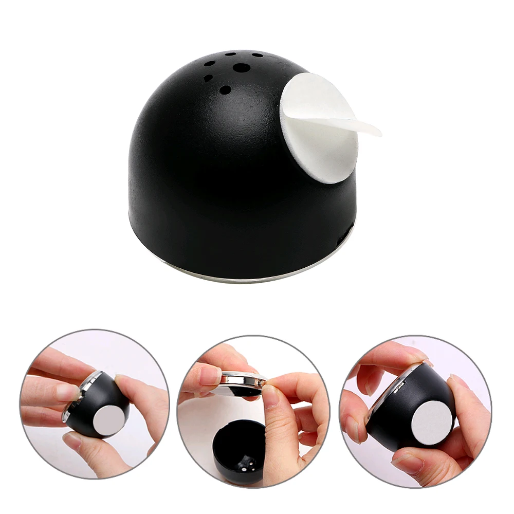 1pc Universal Car Luminous Hygrometer Car Dashboard Decorative Thermometer Car Instrument Panel Watch Auto Interior Accessories