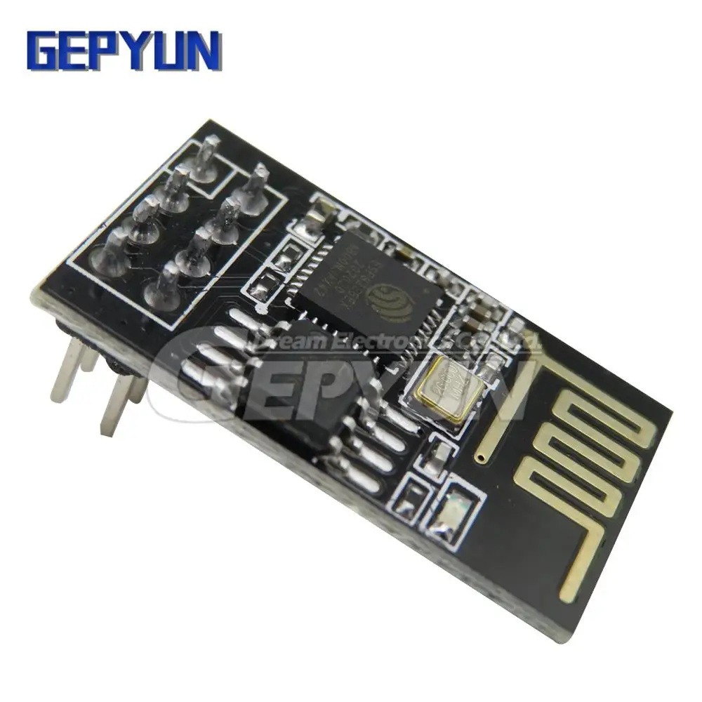 Picture 3: ESP-01S ESP8266 ESP01S Serial Wireless WIFI Module Transceiver Receiver Internet Of Things Wifi Model Board