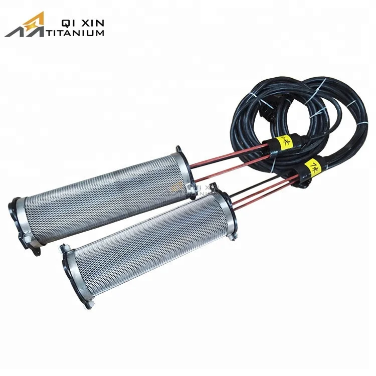 FOR Cooling Water Cooling Tower Descaler Used MMO Coated Titanium Mesh Anodes