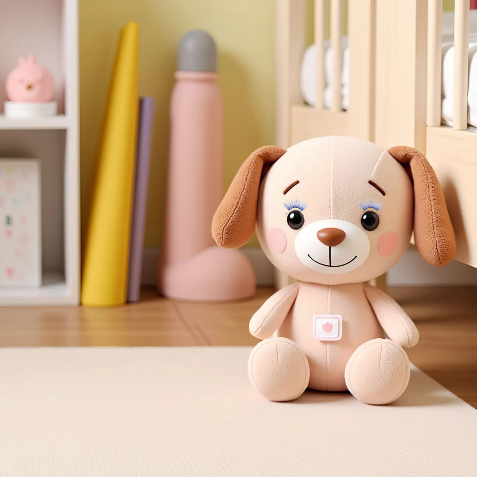 

20Pcs Stylish Artificial Lashes for Crafting - 14Mm 16Mm 18Mm 20Mm Compact Design Soft Lashes Ideal for Amigurumi Figures DIY