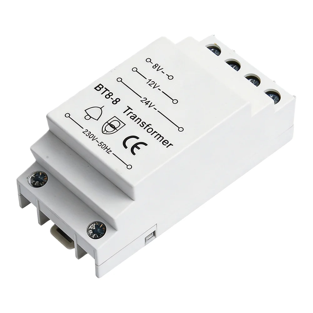 For Wired Doorbell 220-240V Input 8V 12V 24V Output 86 for X 36 X 66 Mm Power Supply Anti-aging Technology Collision Resistance