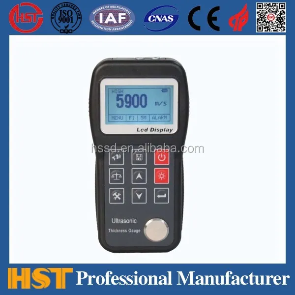 HST320 Portable Ultrasonic Thickness Gauge / NDT Industry Test Equipment