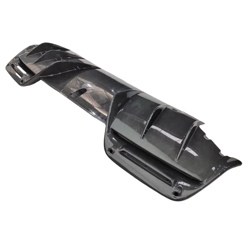 

OEM Style Dry Carbon Fiber Rear Lip Dry Carbon Fiber Diffuser for Ferrari 296 GTB Upgrade OEM Dry Carbon Fiber Rear Diffuser