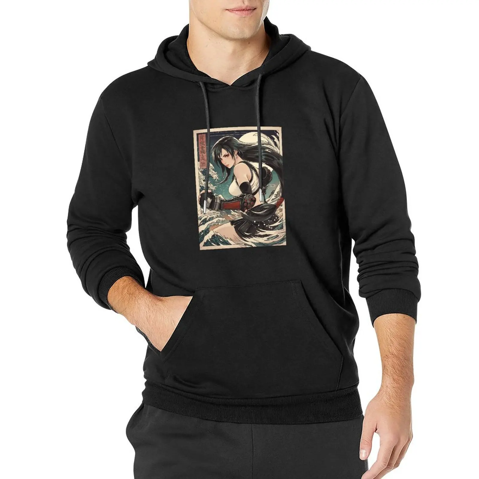 

Traditional Tifa Pullover Hoodie clothes for men winter clothes hoody