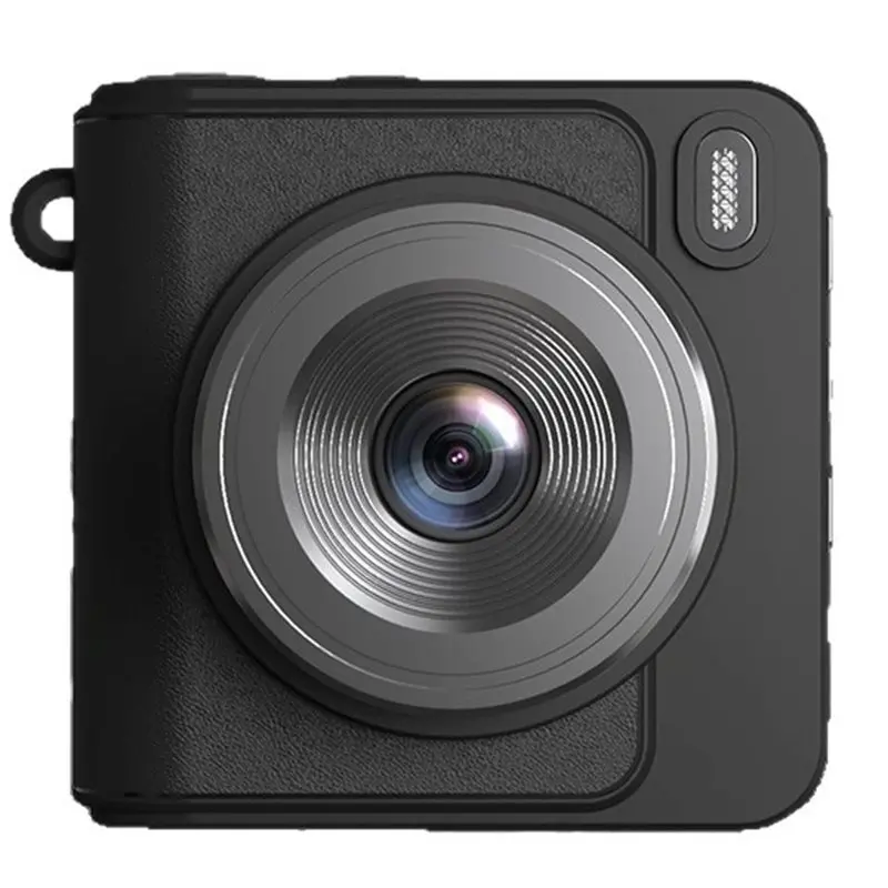 

Ретро брелок-камера, маленькая цифровая камера со вспышкой, лампа для детей, микрокамера, автоматическая циклическая видеокамера, мини-видеокамеры