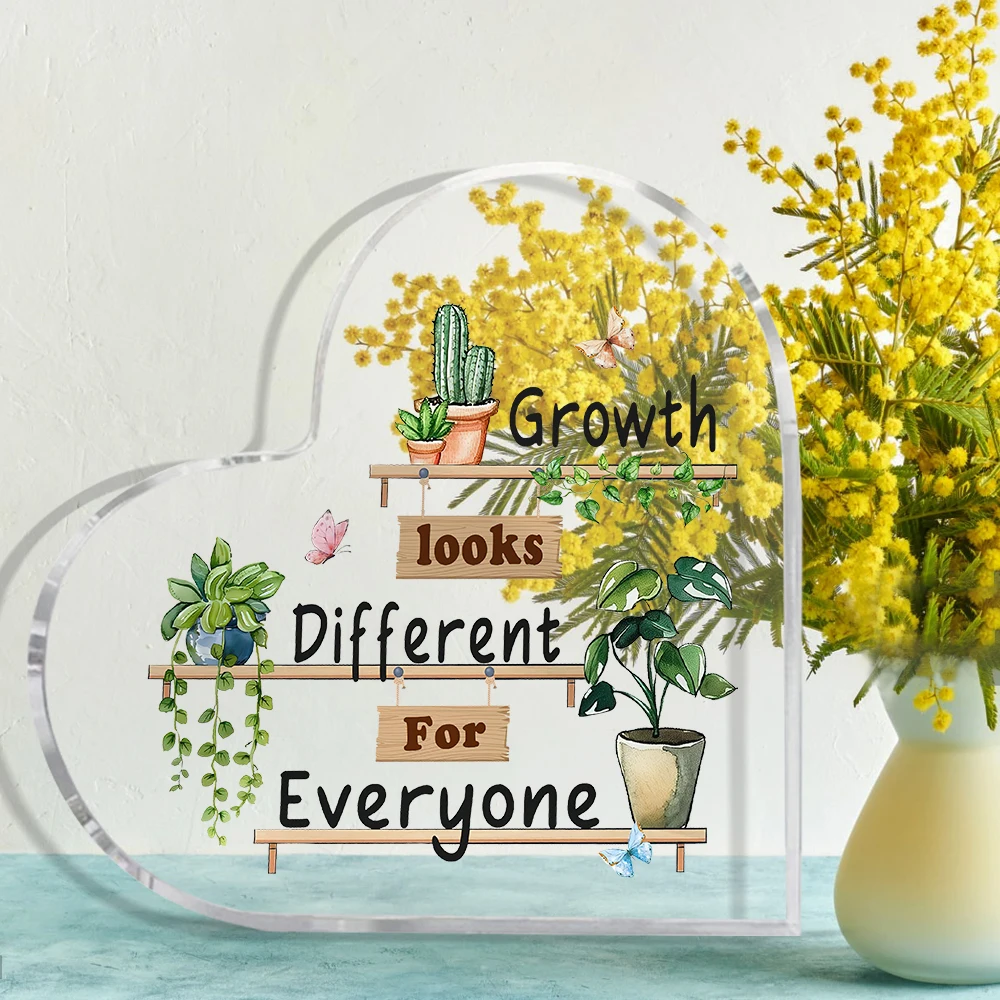 Office Decorations for Work Classroom Decor Inspirational Gifts for Women Social Worker Gift Positive Plaq