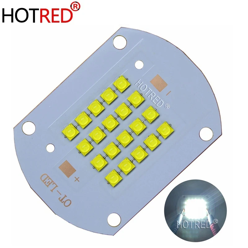 Original XTE 100W  Led White/Warm White High Power Diode  the thermoelectric separation Copper PCB For House/Street Illumination