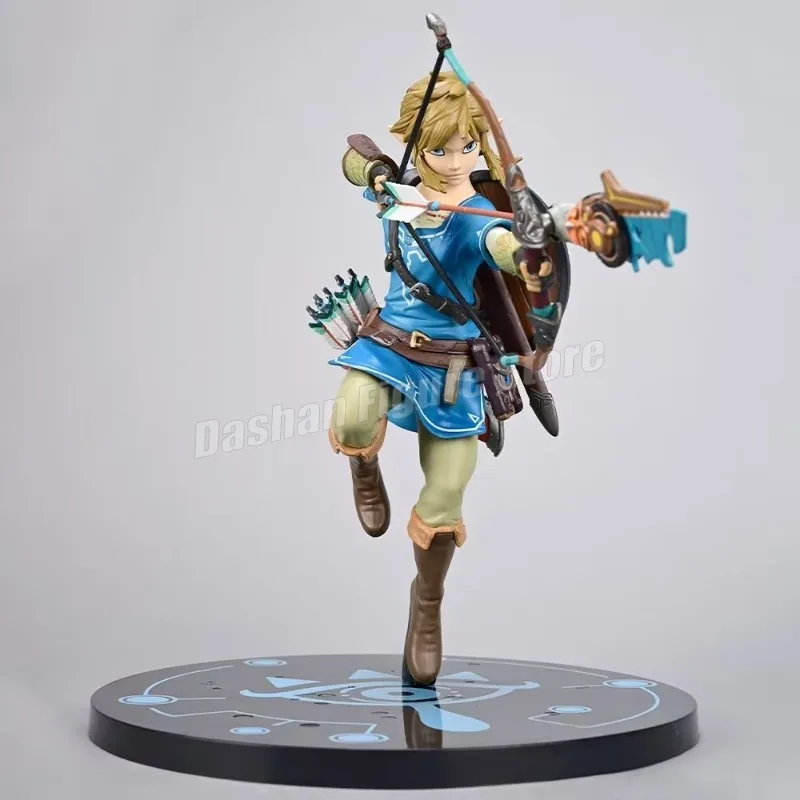 The Legend of Zelda Action Figure 22cm Link Figurine Game Breath of the Wild Figures Statue PVC Ornaments Collection Model Toys