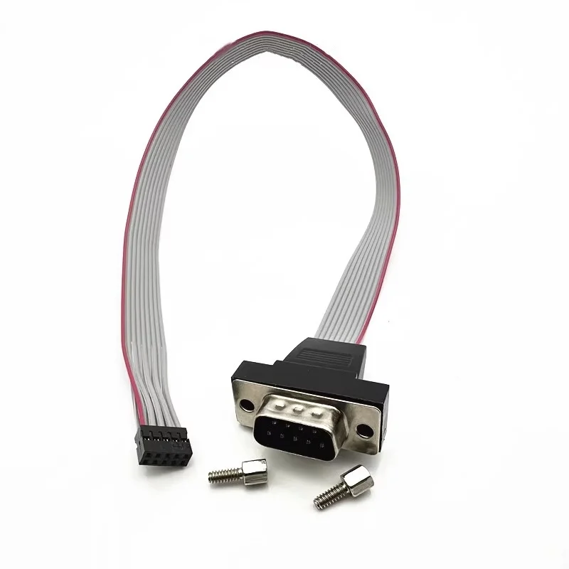 1PCS DB9 to 9-Pin Serial Expansion Cable 2.0mm/2.54mm Pitch RS232 Cable 300mm for Computer Industrial Control Equipment
